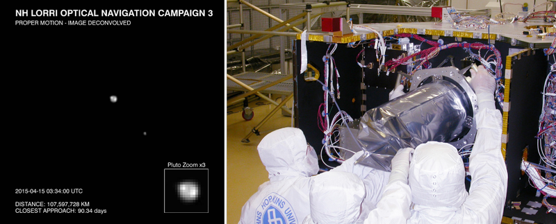 Illustration for article titled La sonda New Horizons toma la primera imagen de la superficie de Plutón